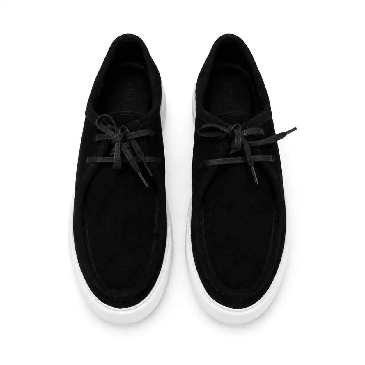 Basket pour homme 026 noir daim ...................  miniature
